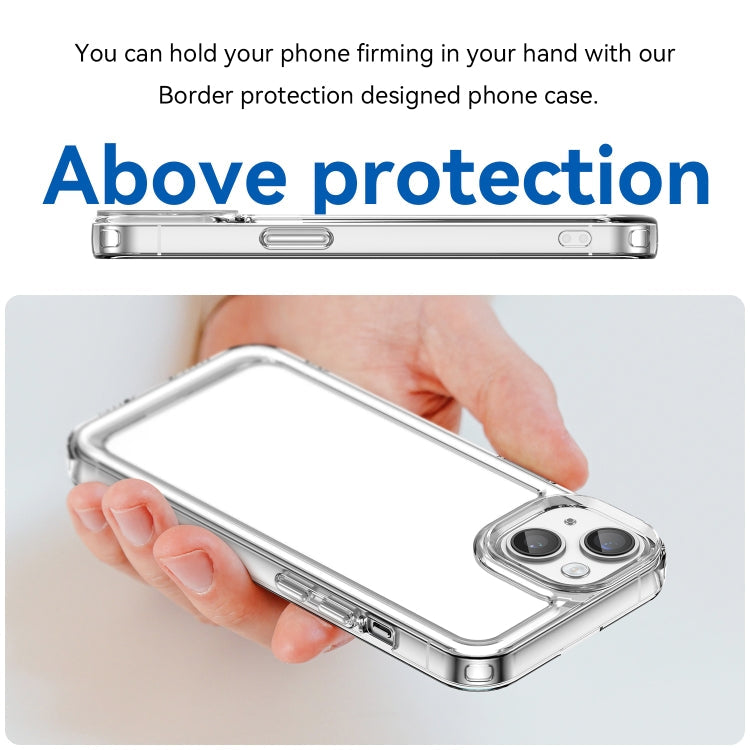 For iPhone 15 Candy Series TPU Phone Case(Transparent)