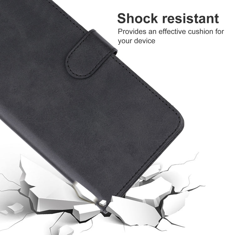 For iPhone 15 Pro Max Leather Phone Case(Black)
