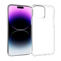 For iPhone 15 Pro Max Waterproof Texture TPU Phone Case(Transparent)