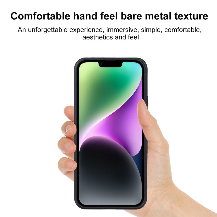 For iPhone 15 TPU Phone Case(Black)