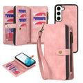 Zipper Wallet Magnetic Detachable Leather Phone Case, For Samsung Galaxy A22 5G, For Samsung Galaxy A32 5G, For Samsung Galaxy A32 4G, For Samsung Galaxy A33 5G, For Samsung Galaxy A42 5G, For Samsung Galaxy A50, For Samsung Galaxy A51 4G              ...