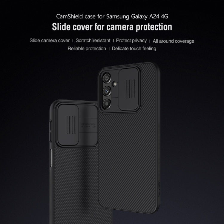 NILLKIN Black Mirror Series Camshield PC Phone Case, For Samsung Galaxy A24 4G, For Samsung Galaxy A25, For Samsung Galaxy M54 5G