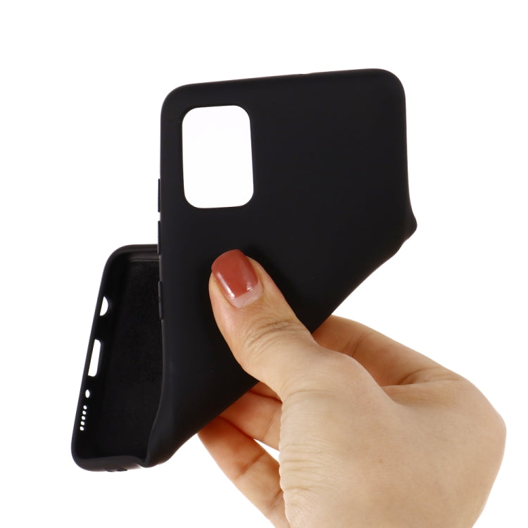 Solid Color Liquid Silicone Shockproof Full Coverage Protective Case, For Samsung Galaxy A51 5G