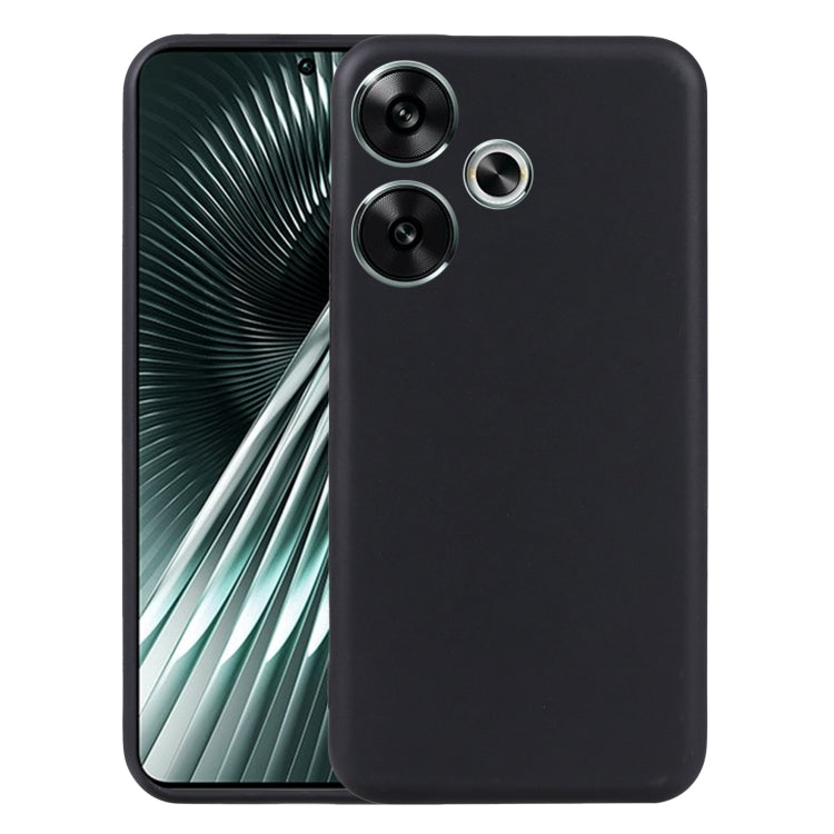 For Xiaomi Redmi Turbo 3 TPU Phone Case(Black)
