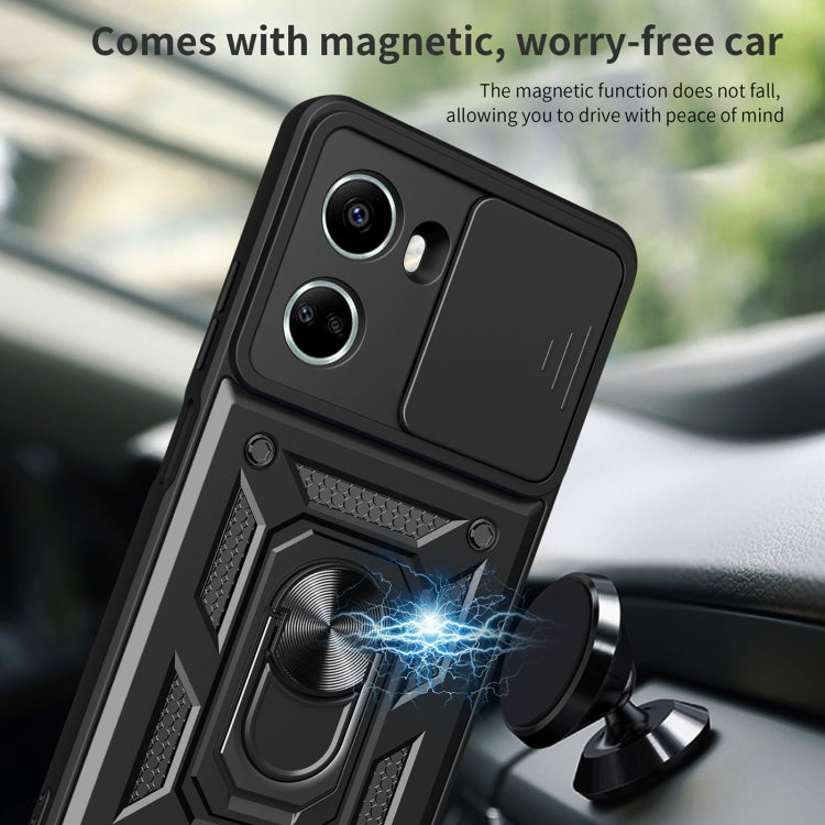 For Huawei nova 10 SE Sliding Camera Cover Design TPU Phone Case(Red)
