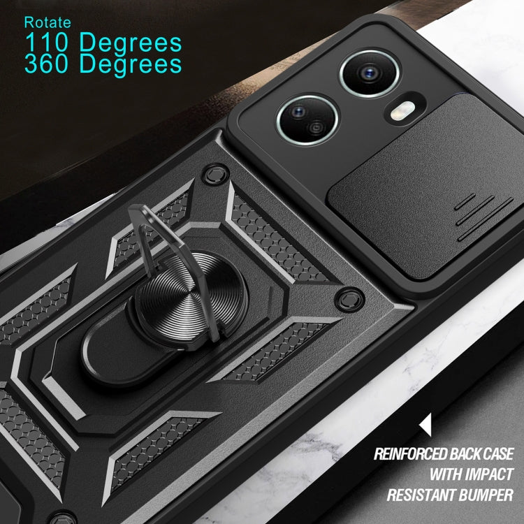 For Huawei nova 10 SE Sliding Camera Cover Design TPU Phone Case(Red)