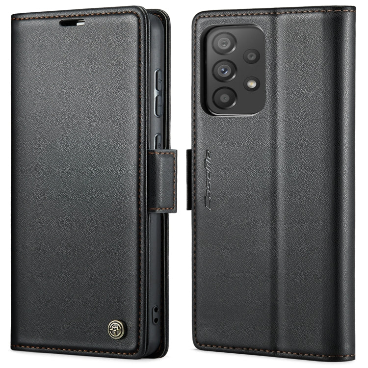 CaseMe 023 Butterfly Buckle Litchi Texture RFID Anti-theft Leather Phone Case, For Samsung Galaxy A73 5G, For Samsung Galaxy A33 5G, For Samsung Galaxy S22 Ultra 5G, For Samsung Galaxy S22+ 5G