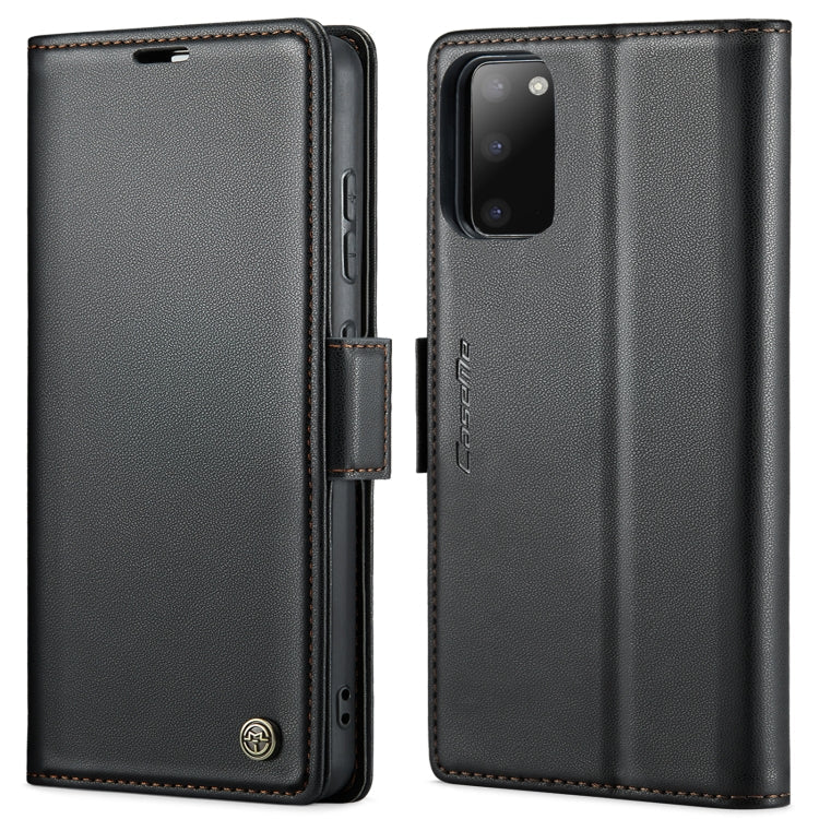 CaseMe 023 Butterfly Buckle Litchi Texture RFID Anti-theft Leather Phone Case, For Samsung Galaxy S20, For Samsung Galaxy S20+, For Samsung Galaxy A71 4G, For Samsung Galaxy A51 4G/M40s