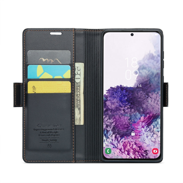 CaseMe 023 Butterfly Buckle Litchi Texture RFID Anti-theft Leather Phone Case, For Samsung Galaxy S20, For Samsung Galaxy S20+, For Samsung Galaxy A71 4G, For Samsung Galaxy A51 4G/M40s