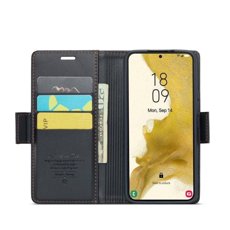 CaseMe 023 Butterfly Buckle Litchi Texture RFID Anti-theft Leather Phone Case, For Samsung Galaxy S22 5G, For Samsung Galaxy A32 5G / M32 5G, For Samsung Galaxy A52/A52s 5G, For Samsung Galaxy A22 5G