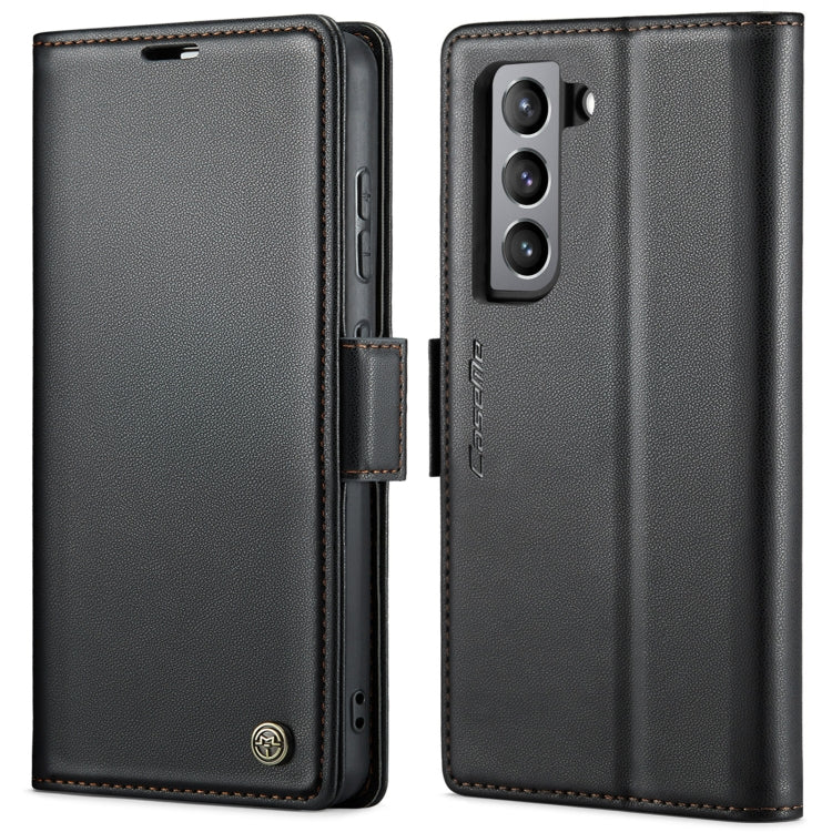 CaseMe 023 Butterfly Buckle Litchi Texture RFID Anti-theft Leather Phone Case, For Samsung Galaxy S21 FE 5G, For Samsung Galaxy A72, For Samsung Galaxy A53, For Samsung Galaxy S21 5G