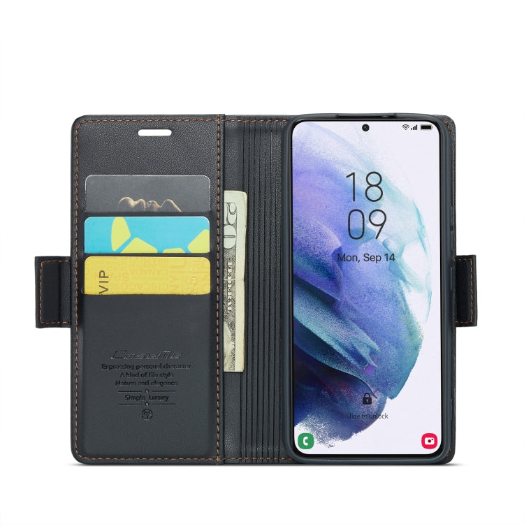 CaseMe 023 Butterfly Buckle Litchi Texture RFID Anti-theft Leather Phone Case, For Samsung Galaxy S21+ 5G, For Samsung Galaxy S21 Ultra 5G, For Samsung Galaxy Note20 Ultra, For Samsung Galaxy S20 Ultra