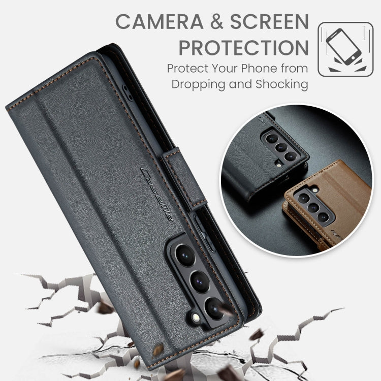 CaseMe 023 Butterfly Buckle Litchi Texture RFID Anti-theft Leather Phone Case, For Samsung Galaxy S21+ 5G, For Samsung Galaxy S21 Ultra 5G, For Samsung Galaxy Note20 Ultra, For Samsung Galaxy S20 Ultra