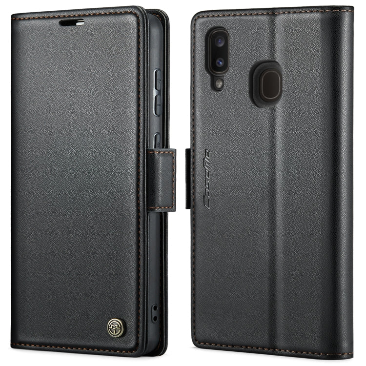 CaseMe 023 Butterfly Buckle Litchi Texture RFID Anti-theft Leather Phone Case, For Samsung Galaxy A40, For Samsung Galaxy S10+, For Samsung Galaxy S10