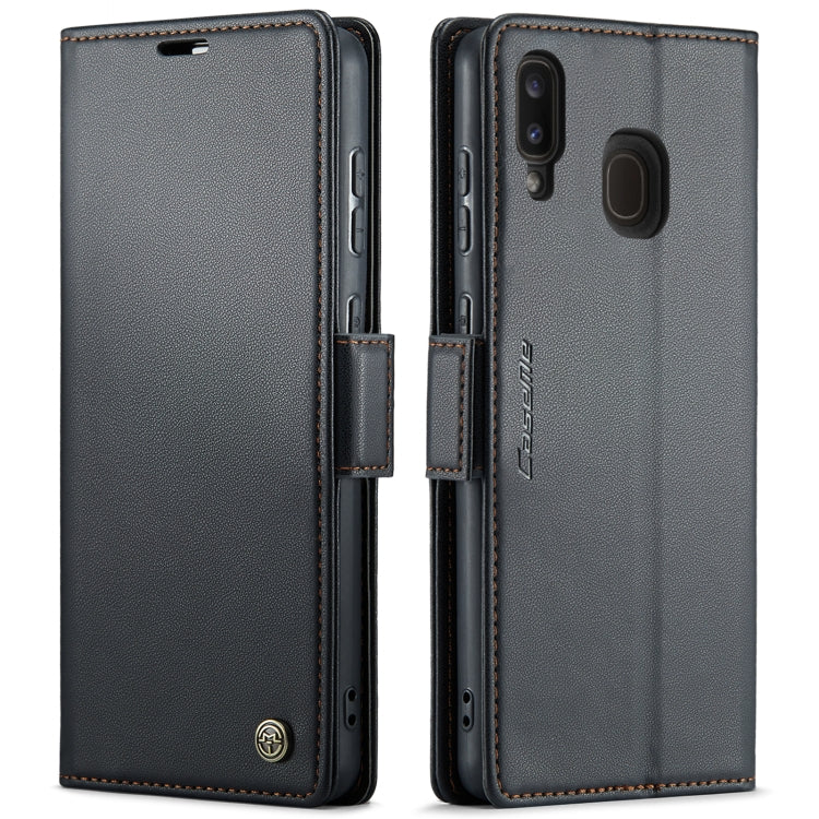 CaseMe 023 Butterfly Buckle Litchi Texture RFID Anti-theft Leather Phone Case, For Samsung Galaxy A40, For Samsung Galaxy S10+, For Samsung Galaxy S10
