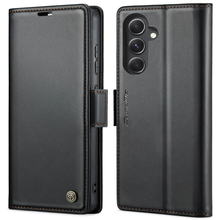 CaseMe 023 Butterfly Buckle Litchi Texture RFID Anti-theft Leather Phone Case, For Samsung Galaxy S23 FE 5G, For Samsung Galaxy A24 4G, For Samsung Galaxy A14 4G/5G, For Samsung Galaxy A34 5G