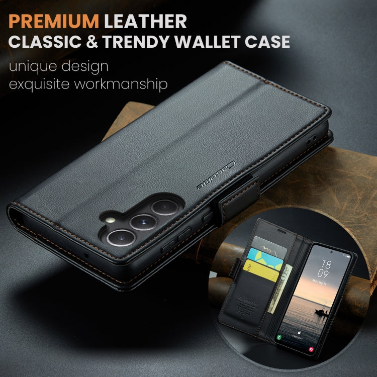 CaseMe 023 Butterfly Buckle Litchi Texture RFID Anti-theft Leather Phone Case, For Samsung Galaxy S23 FE 5G, For Samsung Galaxy A24 4G, For Samsung Galaxy A14 4G/5G, For Samsung Galaxy A34 5G