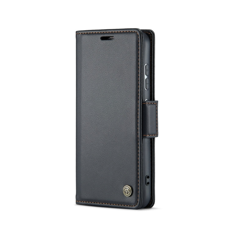 CaseMe 023 Butterfly Buckle Litchi Texture RFID Anti-theft Leather Phone Case, For Samsung Galaxy S24+, For Samsung Galaxy S24, For Samsung Galaxy A05s, For Samsung Galaxy A25 5G