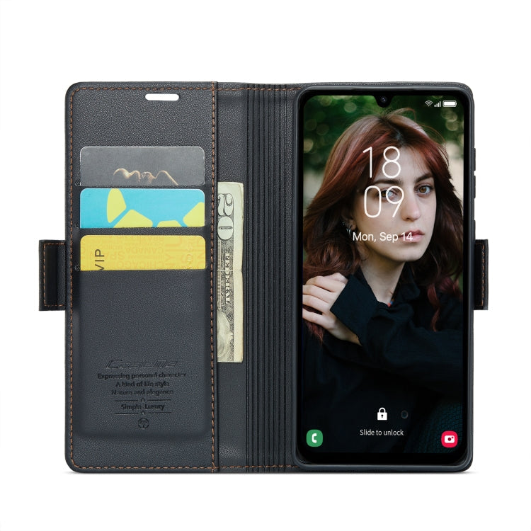 CaseMe 023 Butterfly Buckle Litchi Texture RFID Anti-theft Leather Phone Case, For Samsung Galaxy A15 4G/5G, For Samsung Galaxy A55, For Samsung Galaxy A35 5G, For Samsung Galaxy S24 Ultra