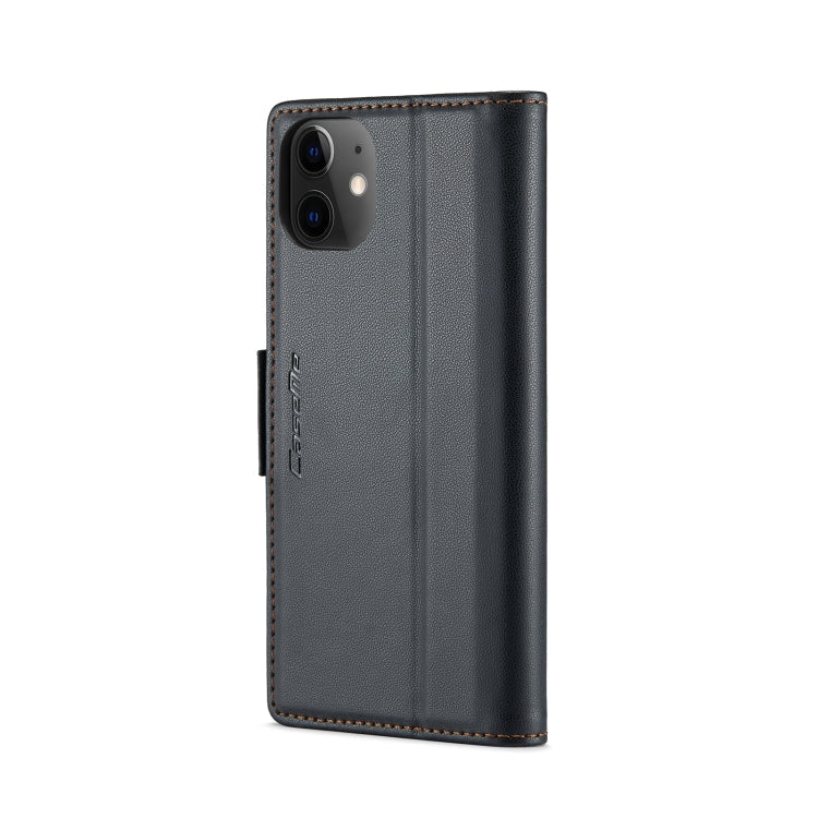 CaseMe 023 Butterfly Buckle Litchi Texture RFID Anti-theft Leather Phone Case, For iPhone 12 / 12 Pro, For iPhone 12 Pro Max, For iPhone 12 mini, For iPhone 11