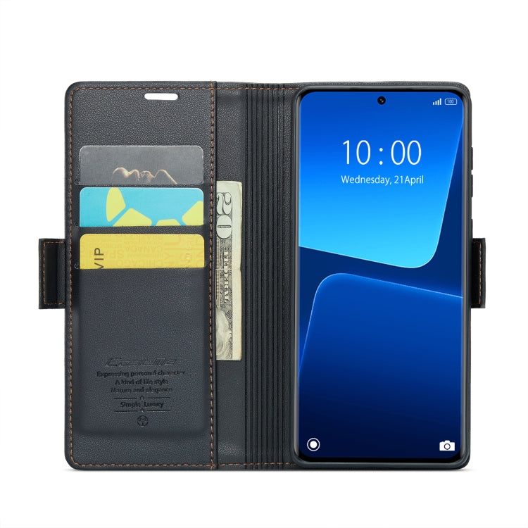 CaseMe 023 Butterfly Buckle Litchi Texture RFID Anti-theft Leather Phone Case, For Xiaomi 13 Pro, For Xiaomi 13, For Xiaomi 12T /12T Pro/Redmi K50 Ultra, For Xiaomi 12 / 12X / 12S