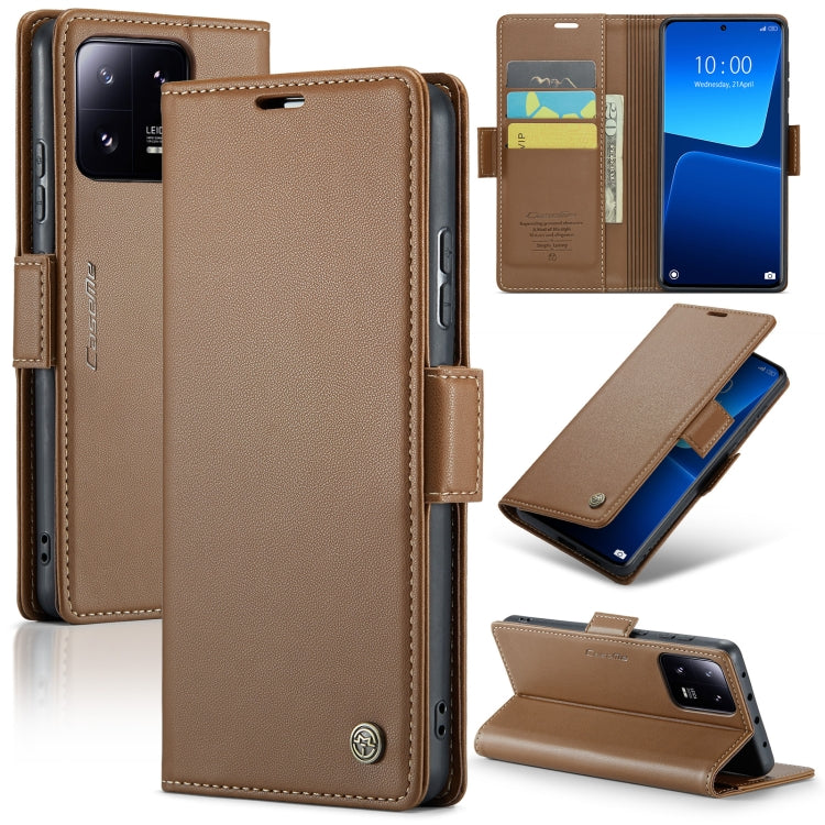 CaseMe 023 Butterfly Buckle Litchi Texture RFID Anti-theft Leather Phone Case, For Xiaomi 13 Pro, For Xiaomi 13, For Xiaomi 12T /12T Pro/Redmi K50 Ultra, For Xiaomi 12 / 12X / 12S