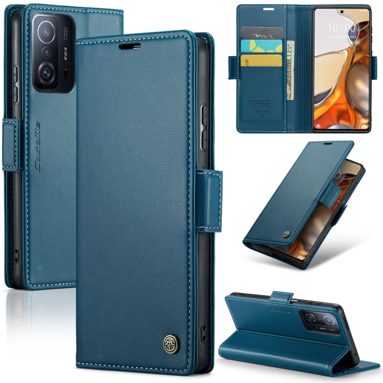 CaseMe 023 Butterfly Buckle Litchi Texture RFID Anti-theft Leather Phone Case, For Xiaomi Redmi Note 11 Pro 5G Global, For Xiaomi Redmi Note 11 4G Global, For Xiaomi 11T / 11T Pro, For Xiaomi Mi 11 Lite