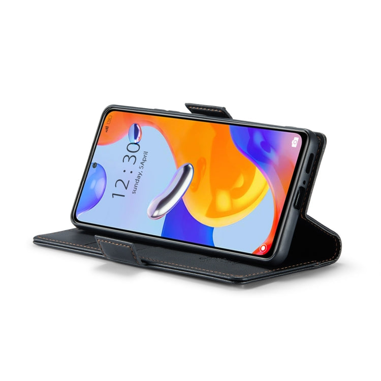CaseMe 023 Butterfly Buckle Litchi Texture RFID Anti-theft Leather Phone Case, For Xiaomi Redmi Note 11 Pro 5G Global, For Xiaomi Redmi Note 11 4G Global, For Xiaomi 11T / 11T Pro, For Xiaomi Mi 11 Lite