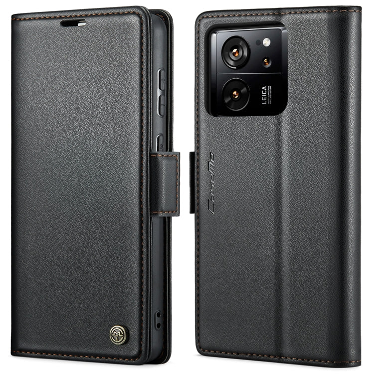 CaseMe 023 Butterfly Buckle Litchi Texture RFID Anti-theft Leather Phone Case, For Xiaomi 13T/13T Pro, For Xiaomi Poco F5 5G/Redmi Note 12 Turbo 5G, For Xiaomi Redmi Note 12 4G Global, For Xiaomi Redmi Note 12 Pro+ 5G Global