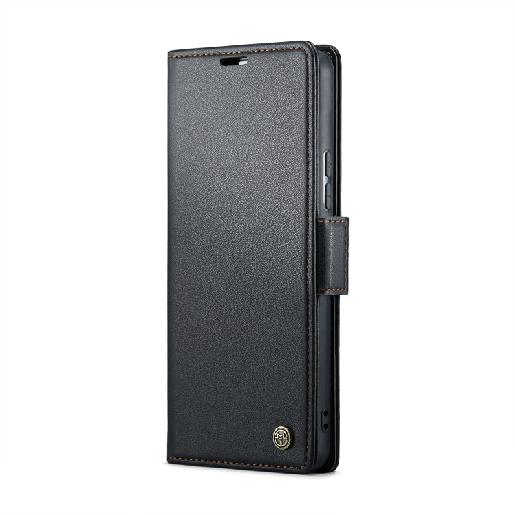 CaseMe 023 Butterfly Buckle Litchi Texture RFID Anti-theft Leather Phone Case, For Xiaomi 13T/13T Pro, For Xiaomi Poco F5 5G/Redmi Note 12 Turbo 5G, For Xiaomi Redmi Note 12 4G Global, For Xiaomi Redmi Note 12 Pro+ 5G Global