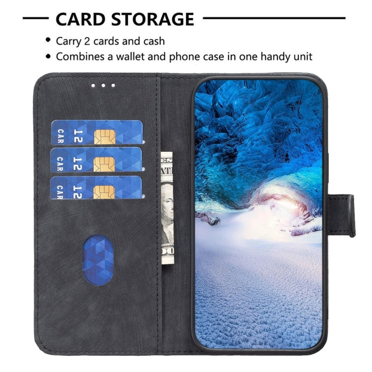 For Xiaomi 13 Pro Plaid Embossed Leather Phone Case(Black)