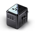 Yesido MC-10 3 USB + Type-C Ports Multi-function Universal Travel Adapter Plug(Black)