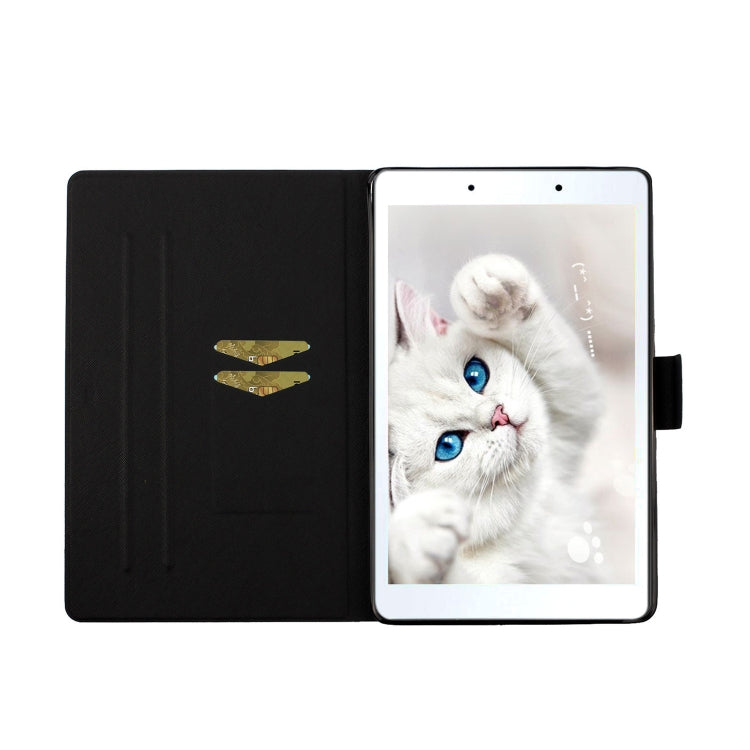 Flower Pattern Horizontal Flip Leather Case with Card Slots & Holder, For Samsung Galaxy Tab A 8.0 2019, For Samsung Galaxy Tab A 10.1 (2019), For Samsung Galaxy Tab S5e T720, For Samsung Galaxy Tab S6 Lite