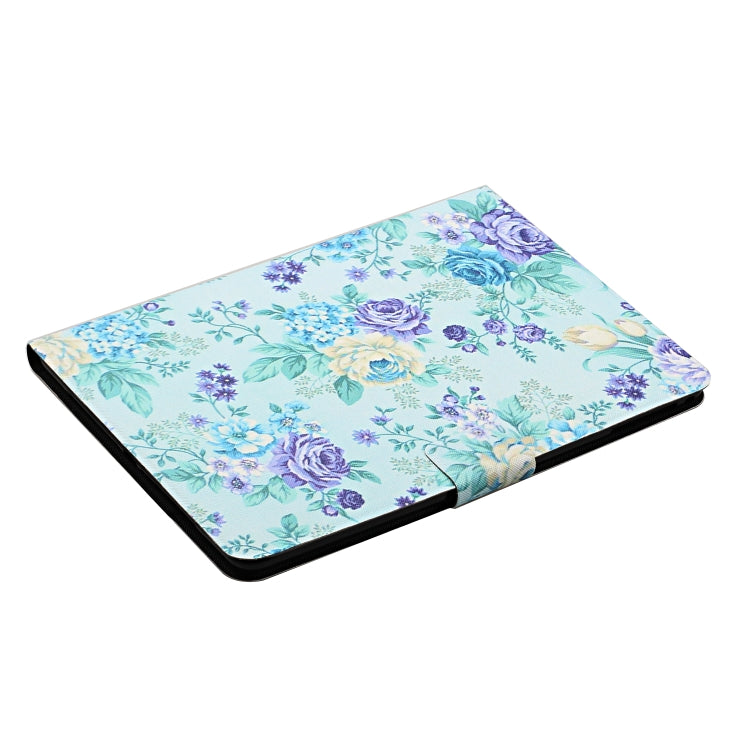 Flower Pattern Horizontal Flip Leather Case with Card Slots & Holder, For Samsung Galaxy Tab A 8.0 2019, For Samsung Galaxy Tab A 10.1 (2019), For Samsung Galaxy Tab S5e T720, For Samsung Galaxy Tab S6 Lite