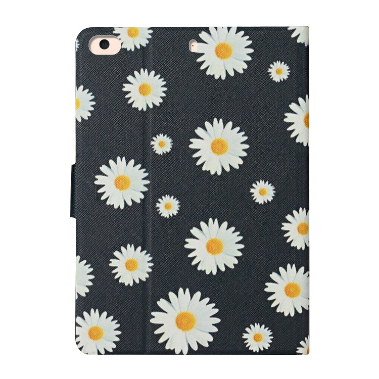 Flower Pattern Horizontal Flip Leather Case with Card Slots & Holder, For iPad Mini 2019, For iPad Mini 4 & 3 & 2 & 1