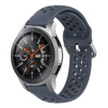 22mm Universal Sport Silicone Watch Band(Grey)