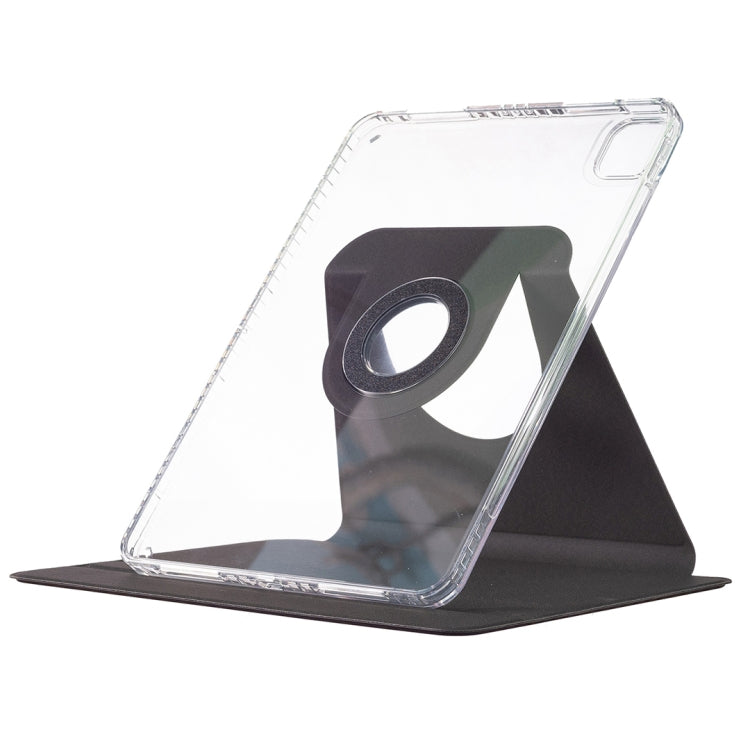For iPad Pro 12.9 2022 / 2021 / 2020 Magnetic Split Leather Smart Tablet Case(Black)