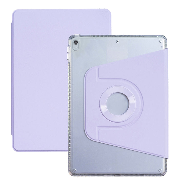 For iPad 10th Gen 10.9 2022 Magnetic Split Leather Smart Tablet Case(Purple)