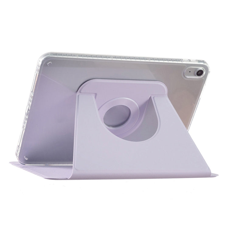 For iPad 10th Gen 10.9 2022 Magnetic Split Leather Smart Tablet Case(Purple)