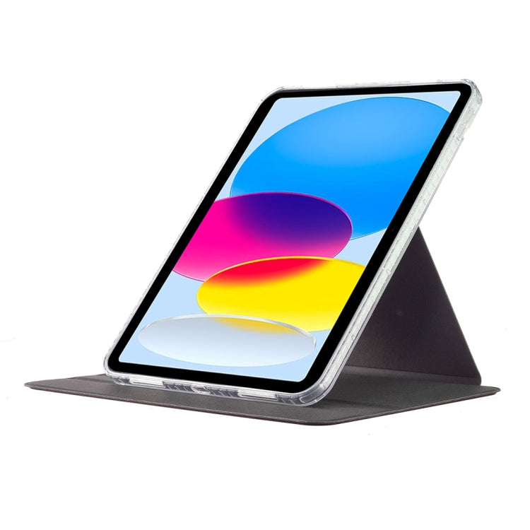 For iPad 10th Gen 10.9 2022 Magnetic Split Leather Smart Tablet Case(Black)
