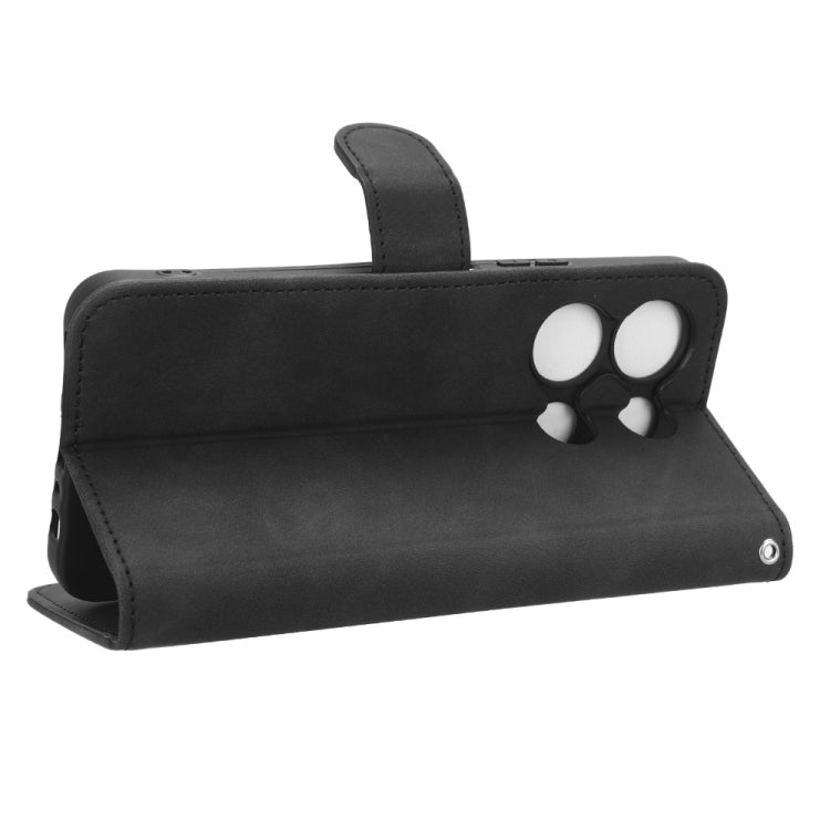 For Infinix Note 30 Skin Feel Magnetic Flip Leather Phone Case(Black)