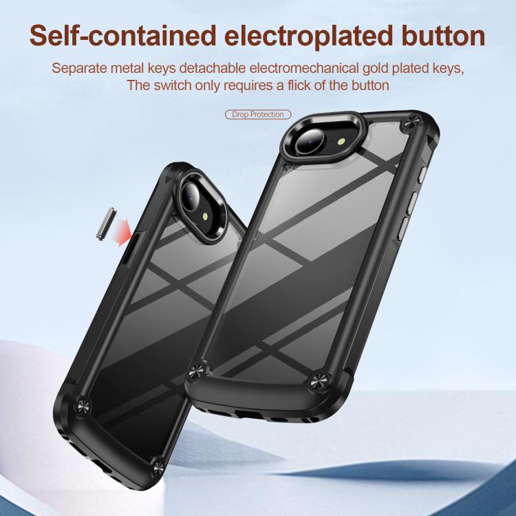 TPU + PC Lens Protection Phone Case, For iPhone 17e / 16e, For iPhone 17 Pro Max, For iPhone 17 Pro, For iPhone 17
