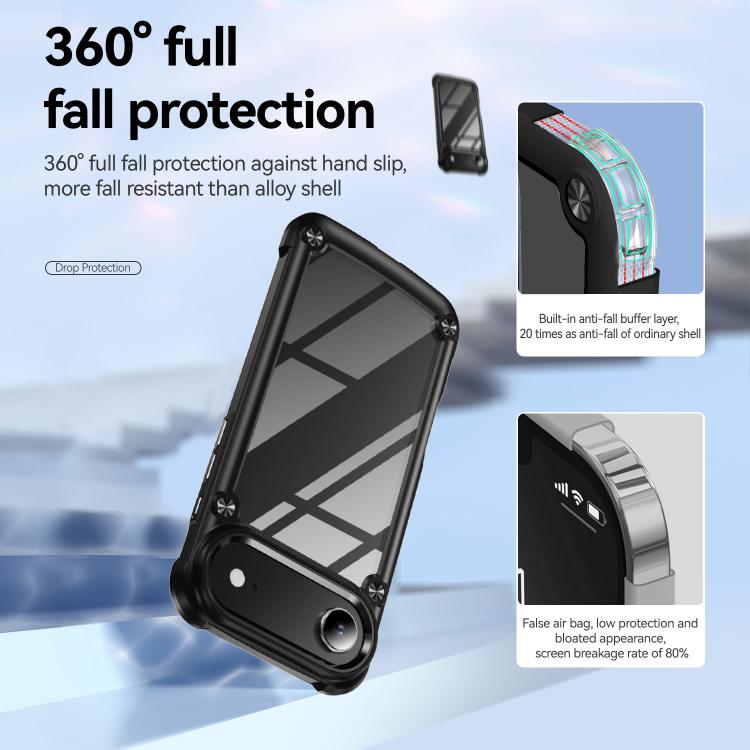 TPU + PC Lens Protection Phone Case, For iPhone Air, For iPhone 16 Pro Max, For iPhone 16 Pro, For iPhone 16 Plus