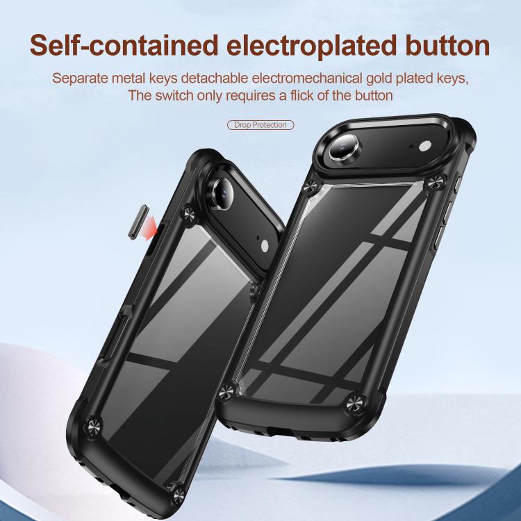 TPU + PC Lens Protection Phone Case, For iPhone Air, For iPhone 16 Pro Max, For iPhone 16 Pro, For iPhone 16 Plus