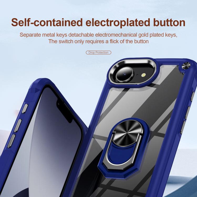 TPU + PC Lens Protection Phone Case with Ring Holder, For iPhone 17e / 16e, For iPhone 17 Pro Max, For iPhone 17, For iPhone Air