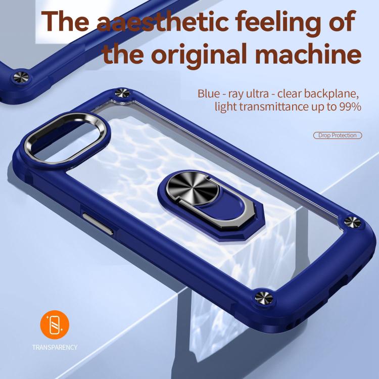 TPU + PC Lens Protection Phone Case with Ring Holder, For iPhone 17e / 16e, For iPhone 17 Pro Max, For iPhone 17, For iPhone Air