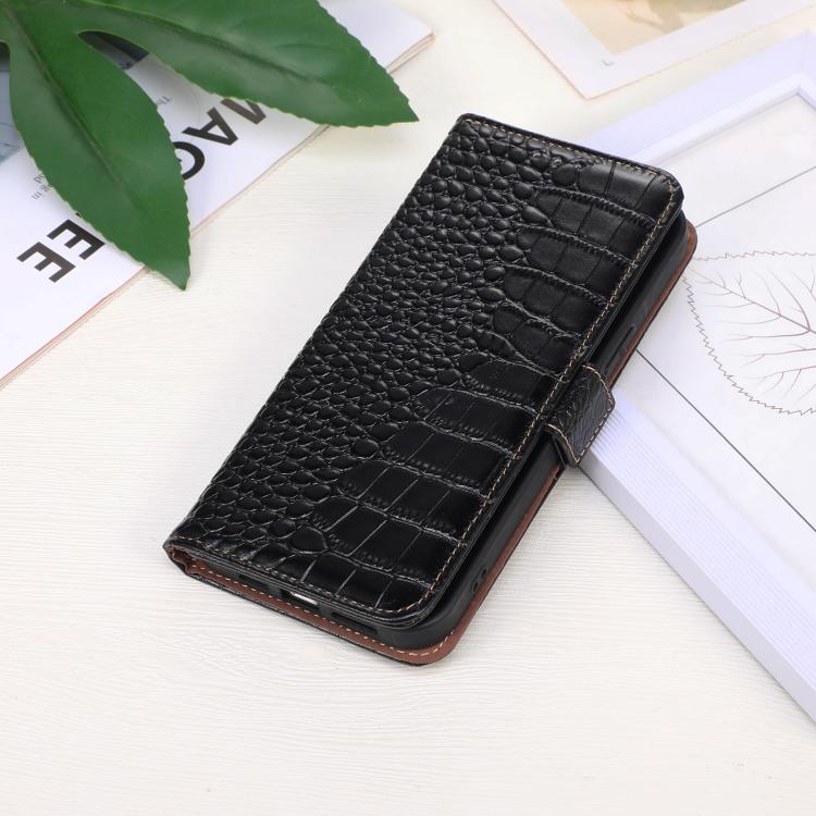 Crocodile Top Layer Cowhide Leather Phone Case, For iPhone 16e / 17e, For iPhone 17 Pro Max, For iPhone 17 Pro, For iPhone 17, For iPhone Air, For iPhone 16 Pro Max