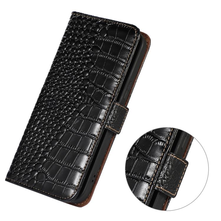 Crocodile Top Layer Cowhide Leather Phone Case, For iPhone 16e / 17e, For iPhone 17 Pro Max, For iPhone 17 Pro, For iPhone 17, For iPhone Air, For iPhone 16 Pro Max