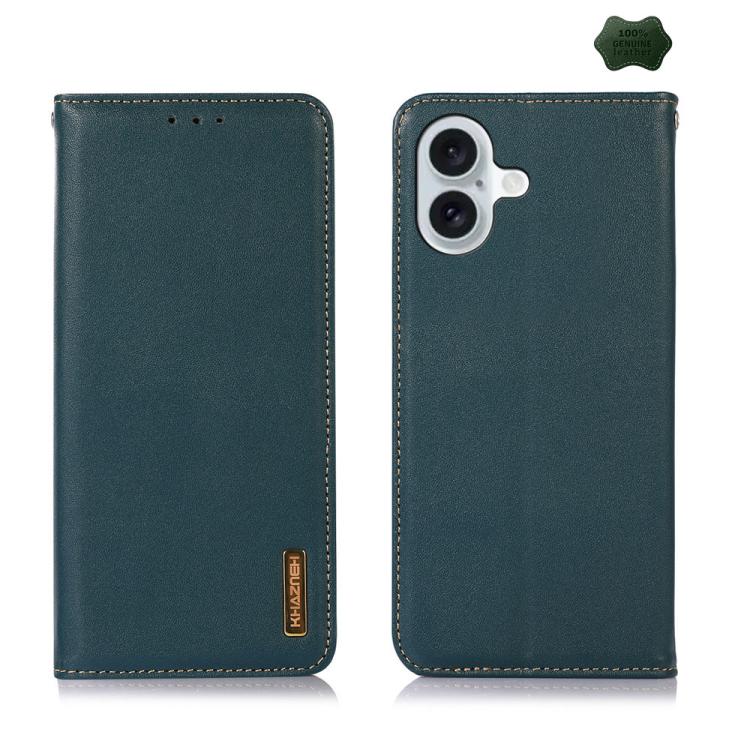 KHAZNEH Nappa Top Layer Cowhide Leather Phone Case, For iPhone 17 Pro Max, For iPhone 16e / 17e, For iPhone 17 Pro, For iPhone 17, For iPhone Air, For iPhone 16e, For iPhone 16 Pro Max