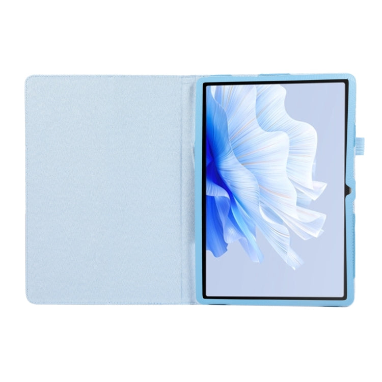 For Huawei MatePad Air 11.5 inch Litchi Texture Leather Tablet Case with Holder(Sky Blue)